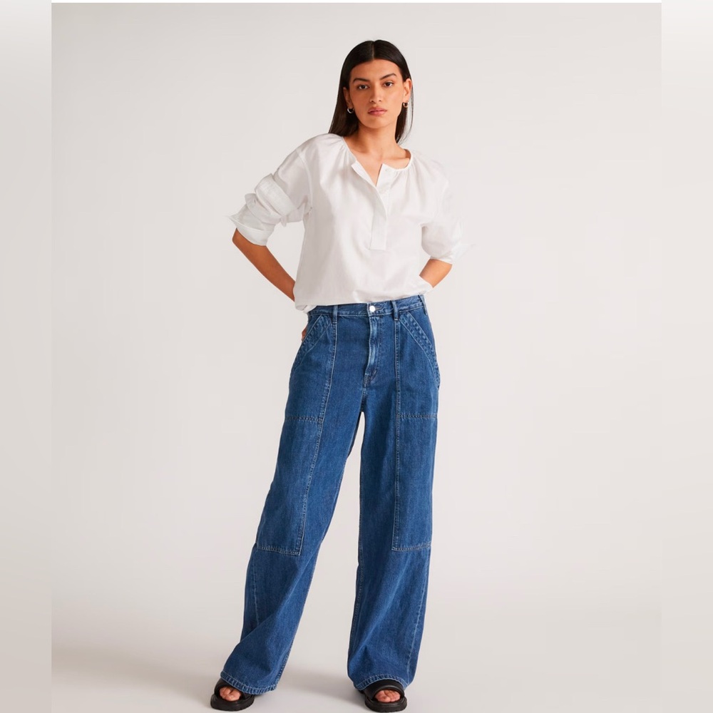 Everlane Carpenter Jean Size 28 Medium Blue